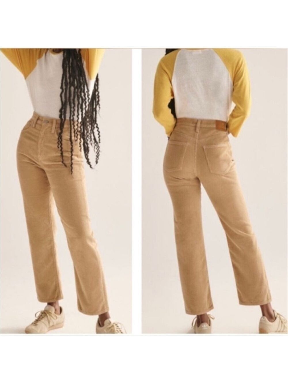 Aritzia Denim Forum The Joni High Rise
Loose Corduroy PantsTan Jeans Size 26
